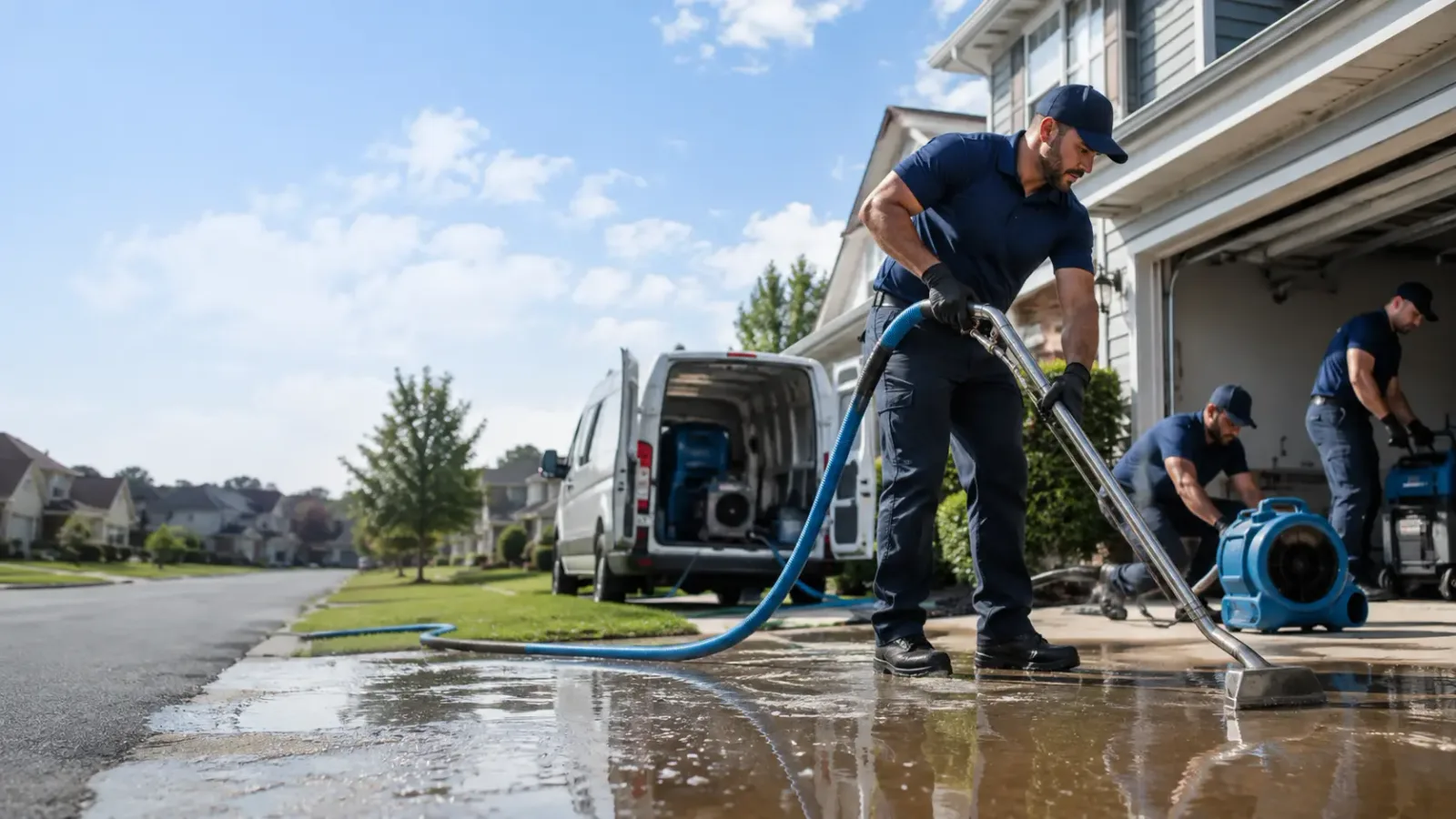 Basement Water Removal in Saratoga, CA